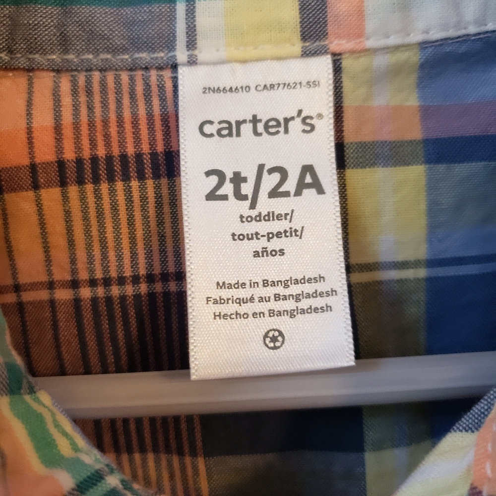 Carter's Summer Short Set 2T - Picture 5 of 9